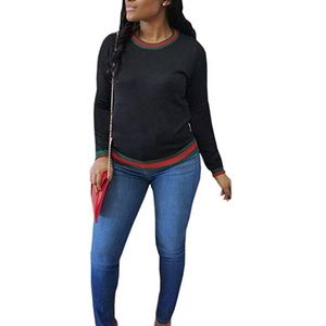 Green and Red ribbon stripe Sweatshirt!